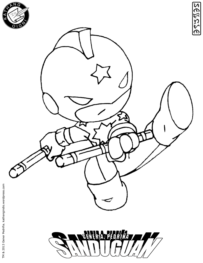 zack and quack coloring pages - photo #16